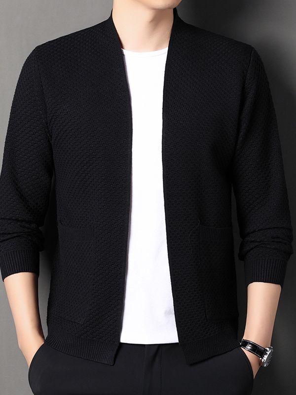 Men's Slim Fit Knitted Cardigan