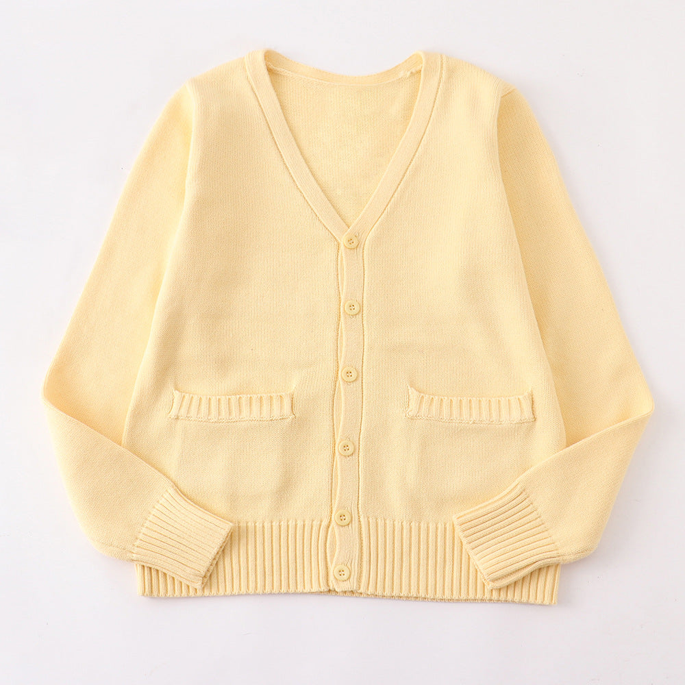 Female Cotton Cardigan Sweater