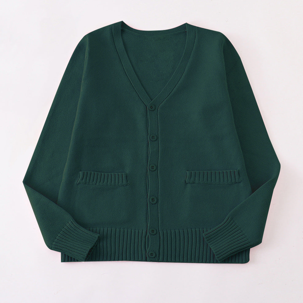 Female Cotton Cardigan Sweater