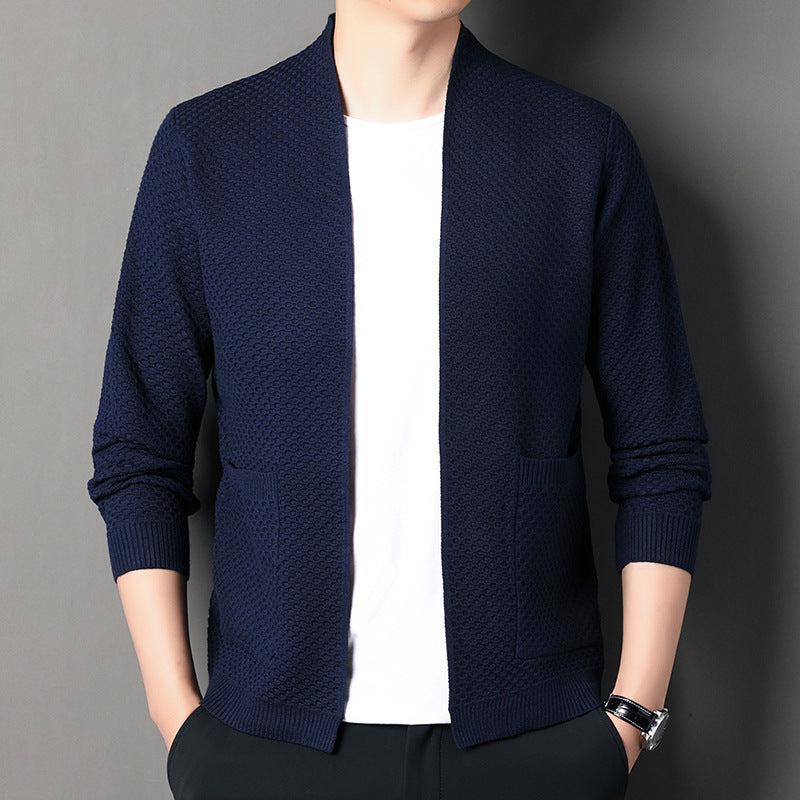 Men's Slim Fit Knitted Cardigan