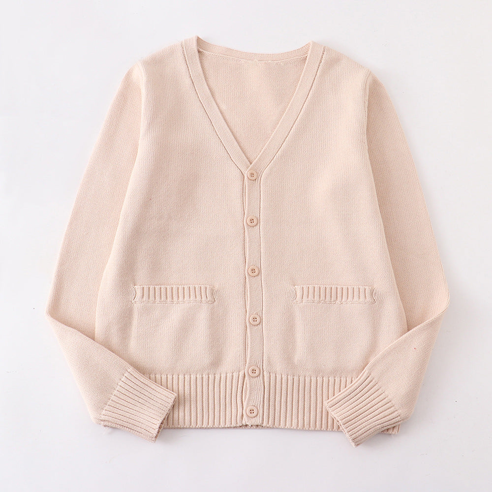 Female Cotton Cardigan Sweater