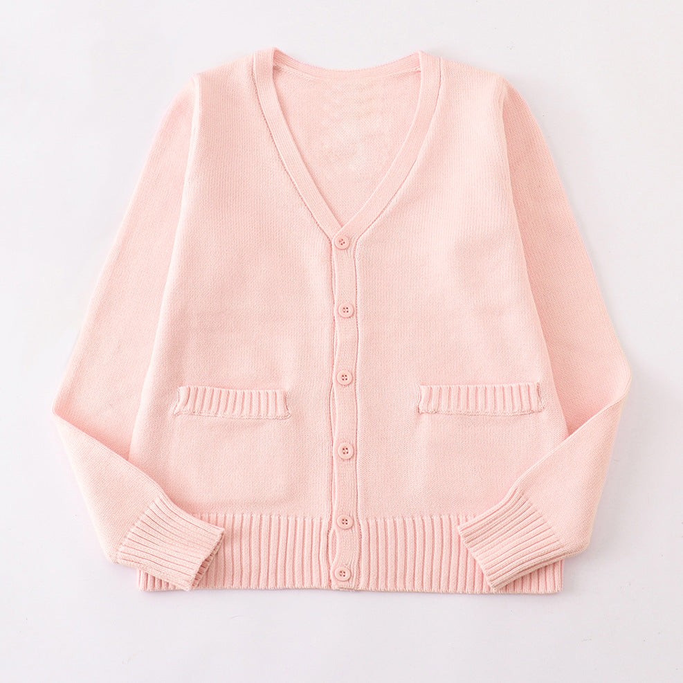 Female Cotton Cardigan Sweater