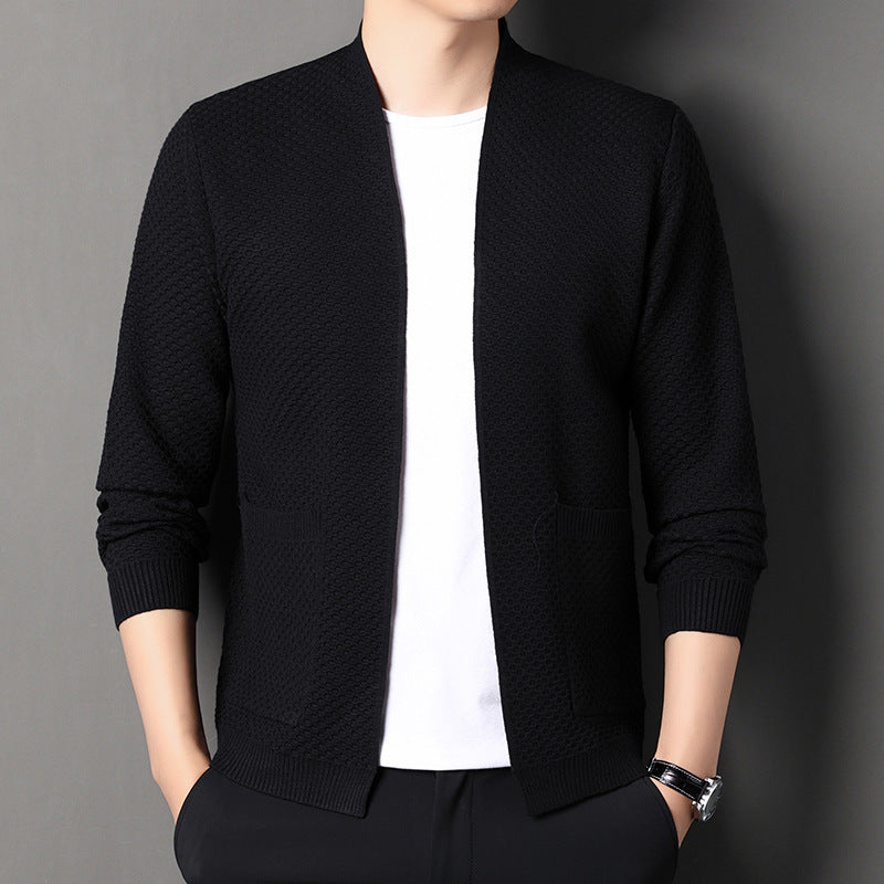 Men's Slim Fit Knitted Cardigan