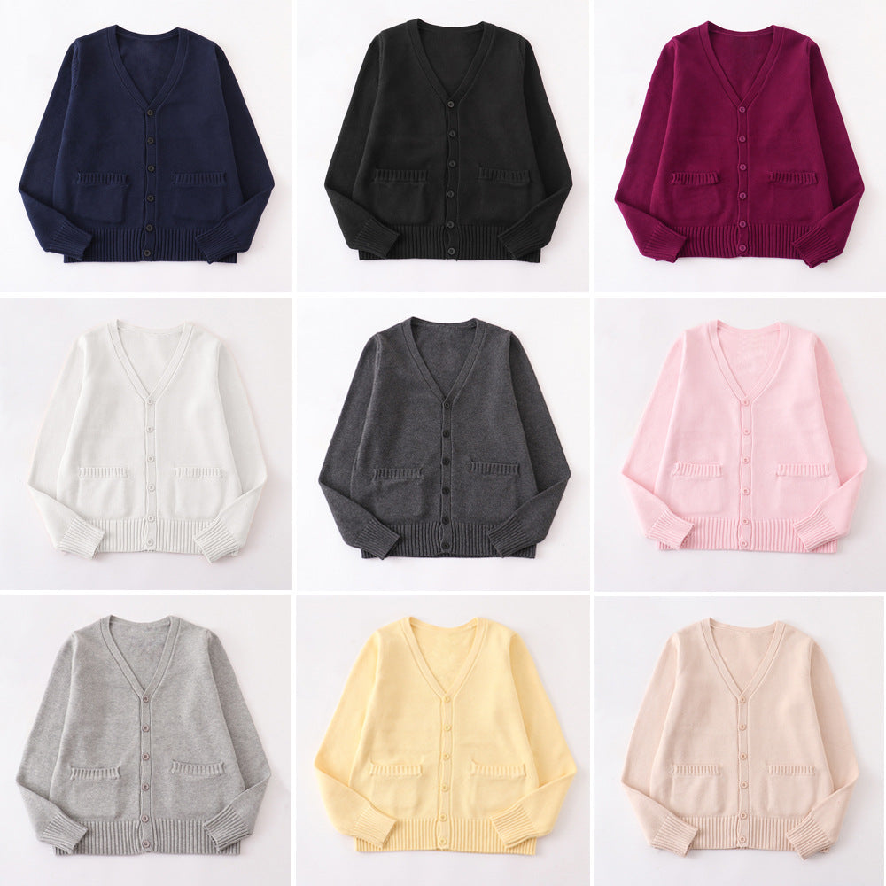 Female Cotton Cardigan Sweater